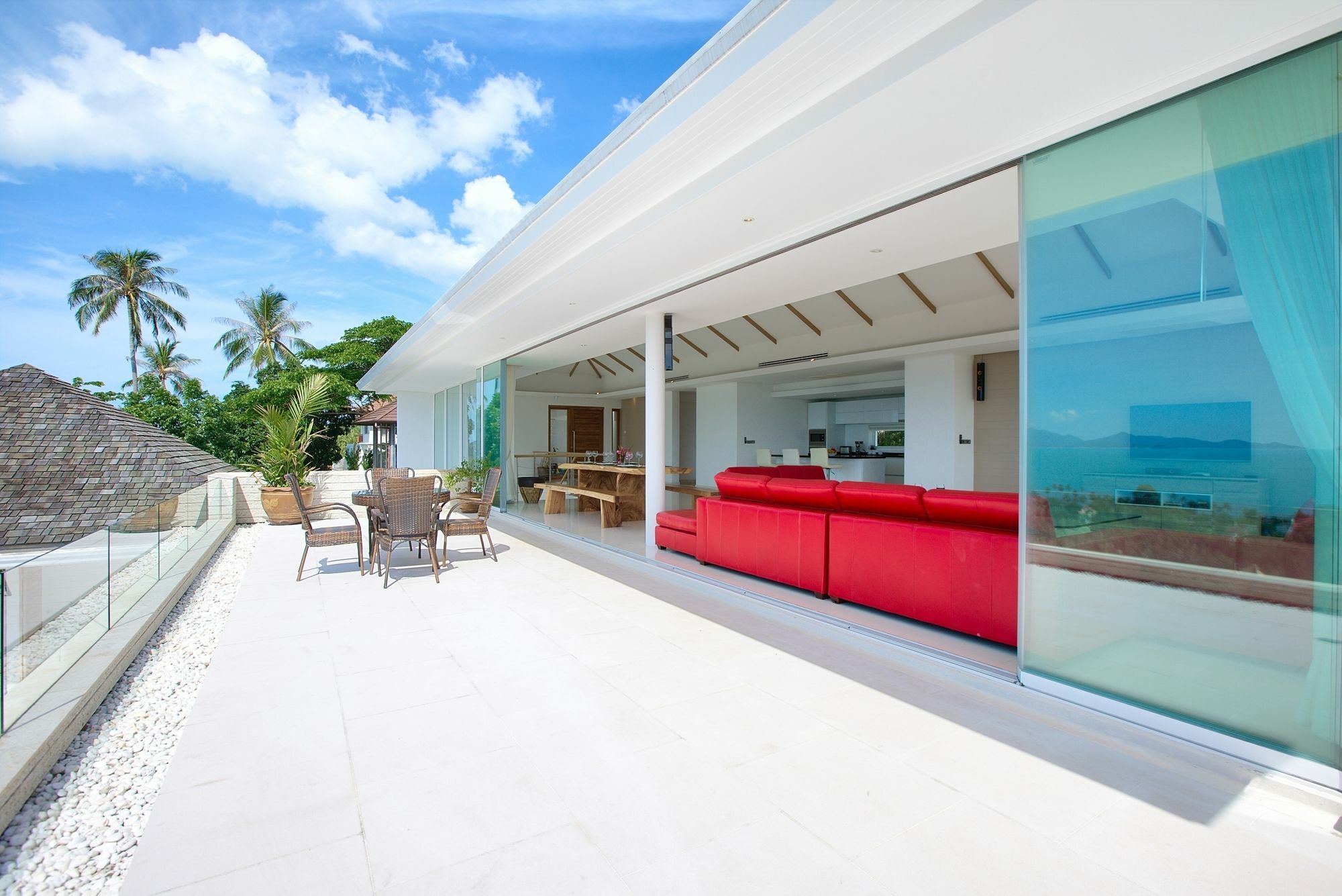 White Tiger - Contemporary Sea View Villa Mae Nam Exterior photo